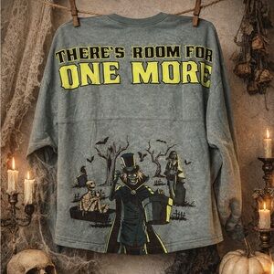 Disney Haunted Mansion Spirit Jersey XXL “There’s Room For One More” Long Sleeve